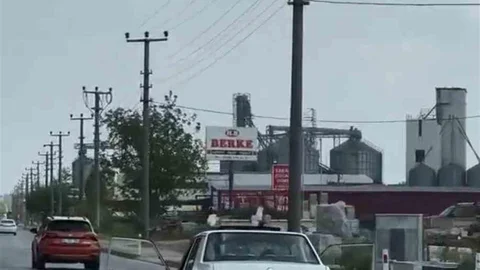 Sakarya'da Trafikte Tehlikeli Anlar