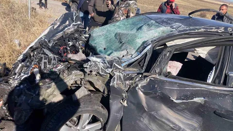 Aşkale'de Trafik Kazası Meydana Geldi