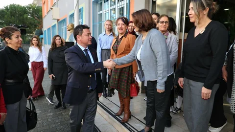 Başkan Aydın'dan Öğretmenler Günü Ziyareti