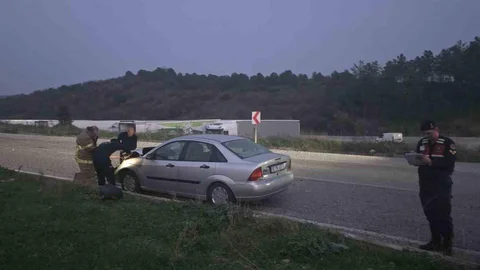 Gönen-Bandırma Yolunda Trafik Kazası