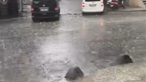 İstanbul'da Dolu Yağışı Etkili Oldu