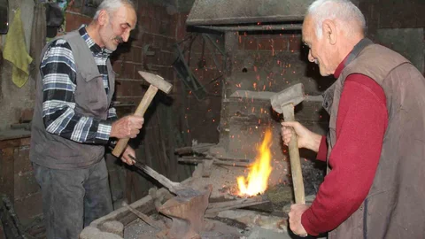 Giresun'da Geleneksel Demircilik Mesleği Yaşıyor