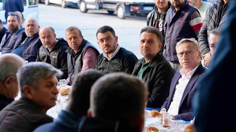 Baybatur Esnafın Taleplerini Dinledi