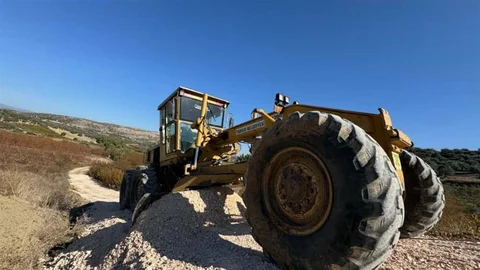 Büyükkösebalcı'da Yol Çalışmaları Tamamlandı