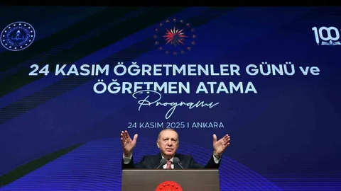 Cumhurbaşkanı Erdoğan'dan Öğretmenlere Destek Mesajı