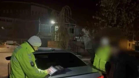 Ağrı'da Drift Atan Sürücü Yakalandı