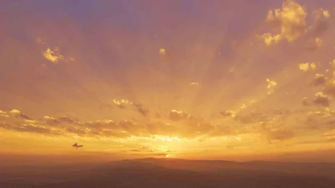 Kırıkkale'de Muhteşem Gün Batımı Manzarası