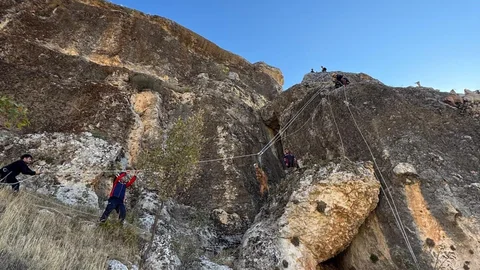 Diyarbakır'da Mahsur Kalan 25 Keçi Kurtarıldı