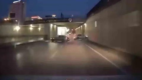 Adana'da Tehlikeli Trafik Kazası