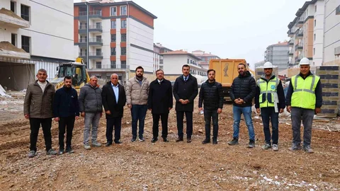 Malatya'da İnşaat Çalışmaları Devam Ediyor