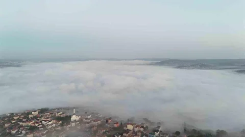 İstanbul Boğazı'nda Yoğun Sis Görüntüleri
