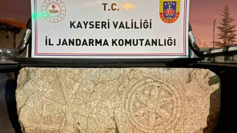 Kayseri'de Tarihi Eser Ele Geçirildi