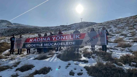 Elazığ'da Şiddete Karşı Farkındalık Etkinliği