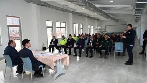 İnönü'de Kış Tedbirleri Görüşüldü