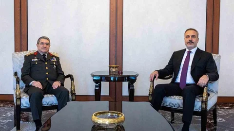Hakan Fidan Genelkurmay Başkanı ile Görüştü