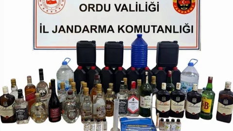 Ordu'da Sahte Alkol Denetimi Yapıldı