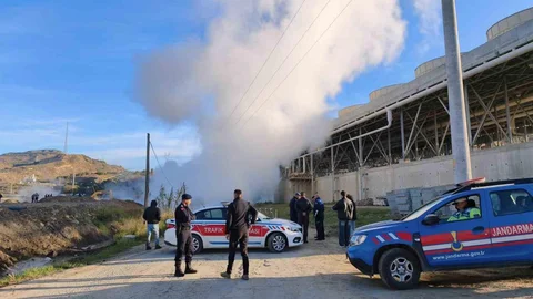 Aydın'da Jeotermal Hattı Patladı