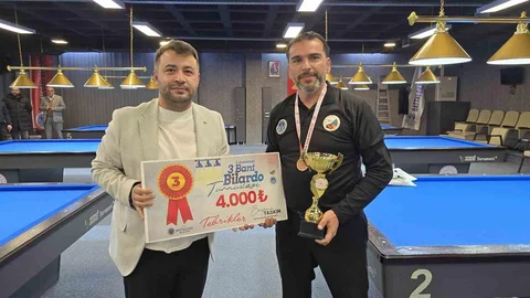 Battalgazi'de Bilardo Turnuvası Tamamlandı