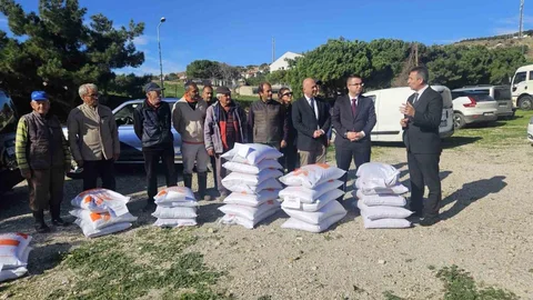 Gökçeada ve Bozcaada’da Tarımsal Destek Sağlandı