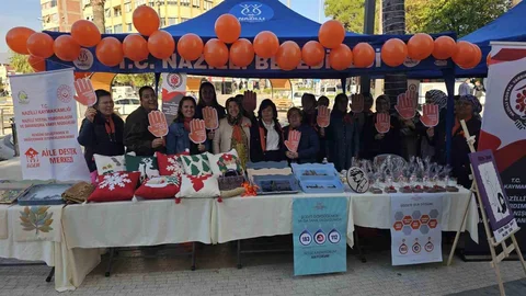 Kadına Şiddete Dikkat Çektiler Aydın'da