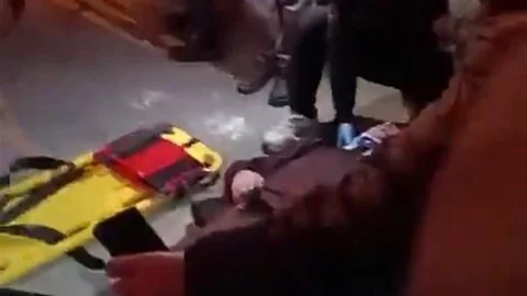 Motosiklet Sürücüsü Bekçiyi Yaraladı