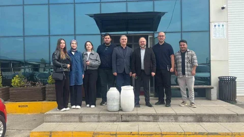 Düzce'de 40 Kilo Atık Pil Toplandı