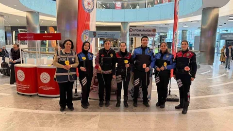 Afyonkarahisar'da Kadına Şiddetle Mücadele Etkinliği