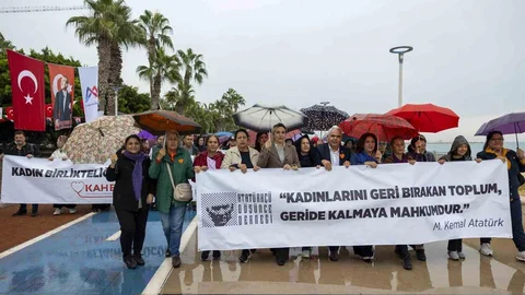 Mersin'de Kadına Yönelik Şiddet Etkinliği