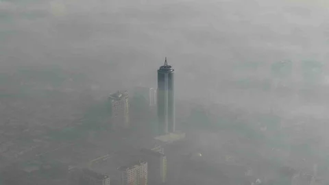 Konya'da Sabah Sis Manzarası