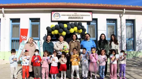 Aydın'da Miniklere Diş Sağlığı Eğitimi