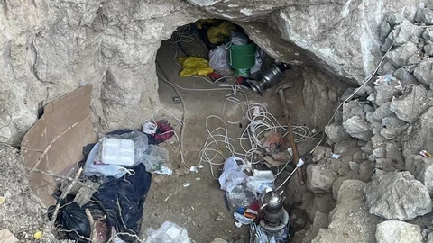 Samsun'da Kaçak Kazı Operasyonu