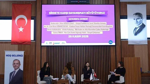 Sancaktepe'de Kadına Yönelik Şiddet Etkinliği