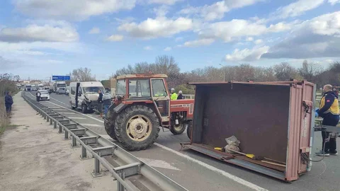 Edirne'de Midibüs Kazası