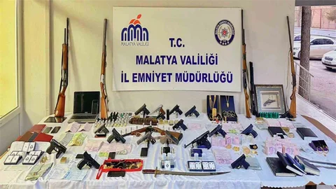 Malatya'da Tefecilik ve Kumar Operasyonu