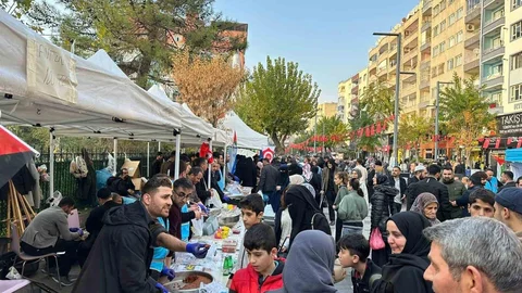 Siirt'te Gazze İçin Yardım Kampanyası