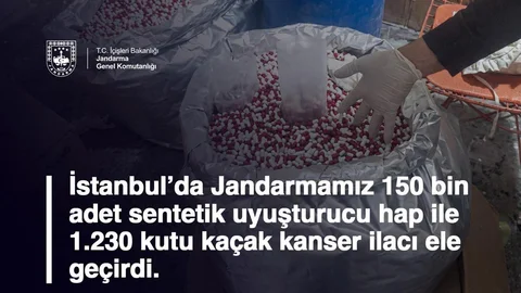 Jandarmadan Zehir Tacirlerine Operasyon