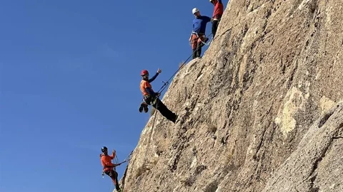 Van'da Kaya Tırmanışı Eğitimi Verildi