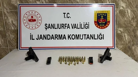 Şanlıurfa'da Ruhsatsız Silah Operasyonu