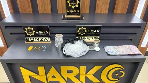 Uşak'ta Uyuşturucu Operasyonu Gerçekleşti