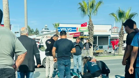 D-400 Karayolunda Motosiklet Kazası: Sürücü Hastaneye Kaldırıldı