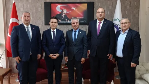 Başkonsolos Çağatay'dan Silifke TSO'ya Ziyaret
