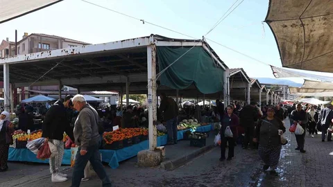 Muğla Yatağan Pazar Yeri Yenileniyor