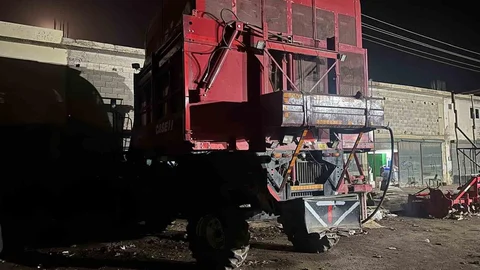 Şanlıurfa'da Biçerdöver Hırsızlığı Yaşandı