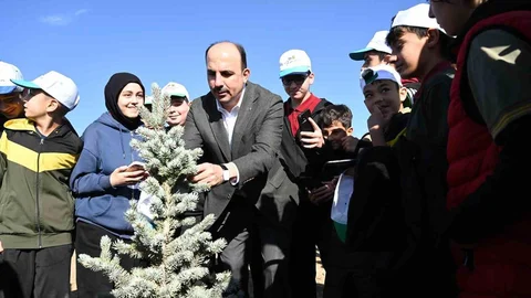 Konya'da Fidan Dikim Etkinliği