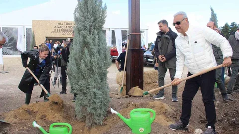 İzmir'de 312 Bin Fidan Dikimi Gerçekleşti