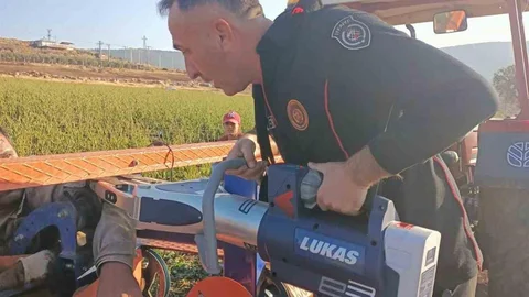 Kahramanmaraş'ta İşçi Kurtarıldı