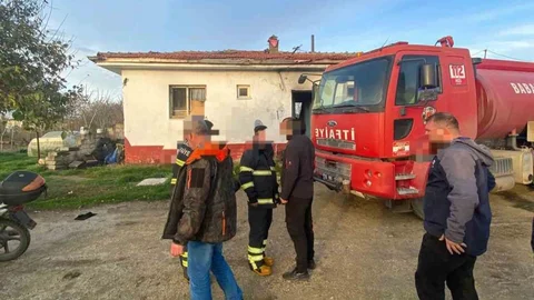 Kırklareli'nde Ev Yangını: 1 Ölü, 1 Yaralı