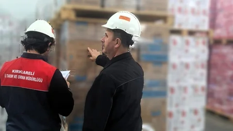 Kırklareli'nde İhracat Fabrikalarına Denetim Yapıldı