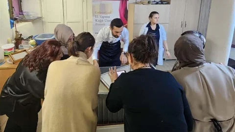 Samsun'da Kenevir Lifinden Kağıt Eğitimi