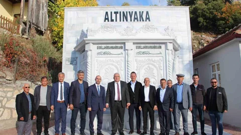 Kumluca'da Hayırsever Çeşmesi Açıldı